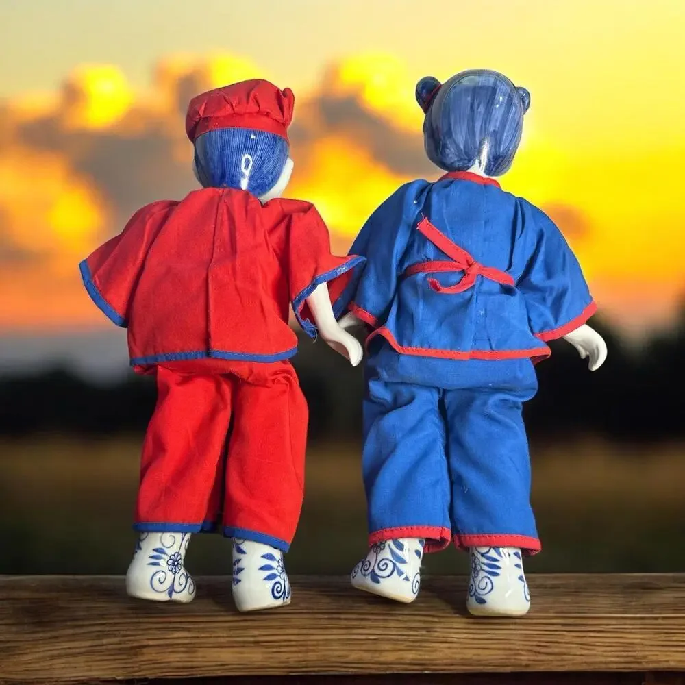 Vintage  These collectible dolls add a touch of nostalgia to your seasonal decor